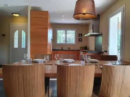 Le Jardin des Olives, Villa spacieuse avec piscine privée à Caunes - Photo 6