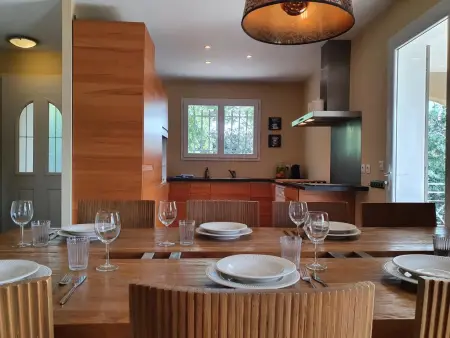 Le Jardin des Olives, Villa spacieuse avec piscine privée à Caunes - Photo 8