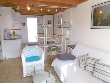 Maisonnette cosy, à 200 m de la plage, avec jardin clos, parking privé et animaux acceptés - Photo 1