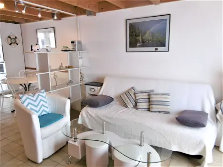 Maisonnette cosy, à 200 m de la plage, avec jardin clos, parking privé et animaux acceptés - Photo 6