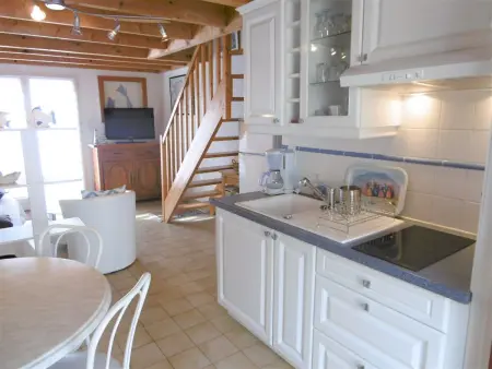 Maisonnette cosy, à 200 m de la plage, avec jardin clos, parking privé et animaux acceptés - Photo 9