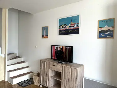 Maison cosy proche plage avec jardinet et parking privé - 6 couchages, 2 chambres - Photo 12