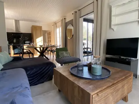 Maison calme 3 pièces, proche plage, Wi-Fi, animaux admis - Photo 3