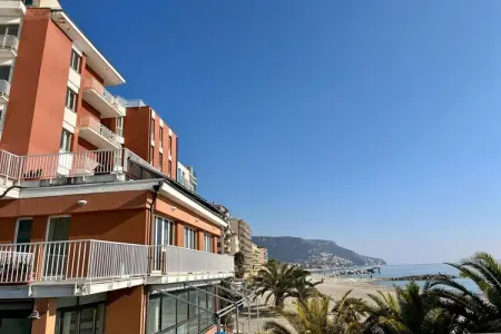 Residence Stella Maris-3 PAX Sea view-M3VM, Directement sur la plage : Résidence Stella Maris à Pietra Ligure - Photo 26