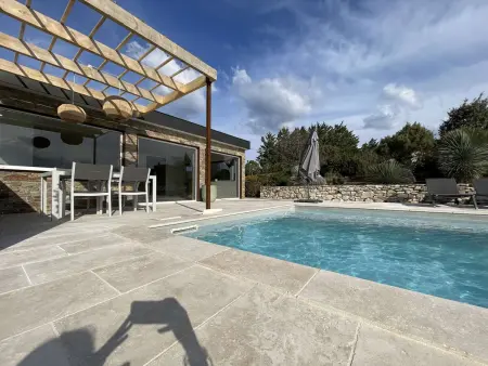 Maison à Saint-Remèze avec Piscine, 8 Pers, Animaux Acceptés, Jardin 2000m² et Studio Indépendant - Photo 4