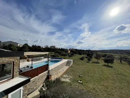 Maison à Saint-Remèze avec Piscine, 8 Pers, Animaux Acceptés, Jardin 2000m² et Studio Indépendant - Photo 5