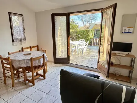 Maison 2 pièces avec mezzanine, piscine et parking privés, 6 couchages à 700m de la plage - Argelès-sur-Mer - Photo 7