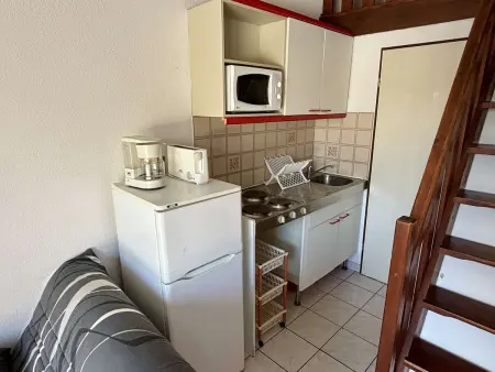 Maison 2 pièces avec mezzanine, piscine et parking privés, 6 couchages à 700m de la plage - Argelès-sur-Mer - Photo 12