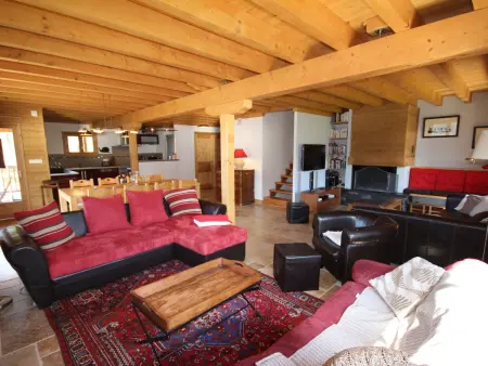 Superbe chalet 12 pers, proche pistes, sauna, animaux, parking - Photo 6