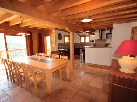 Superbe chalet 12 pers, proche pistes, sauna, animaux, parking - Photo 8