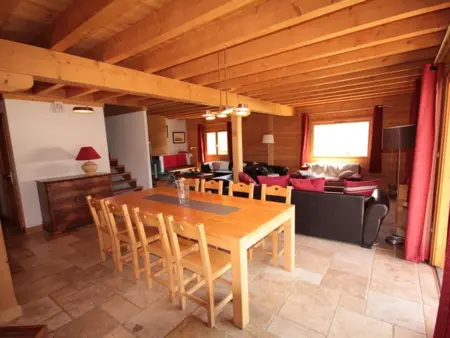 Superbe chalet 12 pers, proche pistes, sauna, animaux, parking - Photo 22