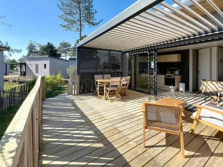 Chalet de Standing avec Piscine Chauffée, à 300m de la Plage - 6 Couchages, WiFi Gratuit - Photo 1