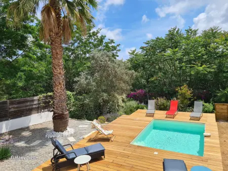 Maison climatisée avec piscine privée, 5 pièces, 7 couchages à 15 min des plages de Vallauris - Photo 4