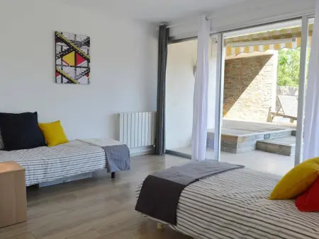 Maison climatisée avec piscine privée, 5 pièces, 7 couchages à 15 min des plages de Vallauris - Photo 16