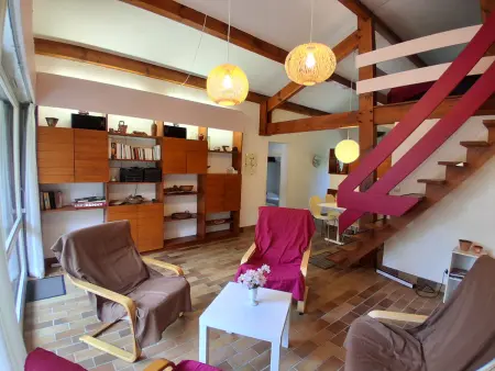Maison Plain-pied avec Jardin, Proche Plage et Pistes Cyclables, 6 Pers, Wifi, Parking - Photo 3