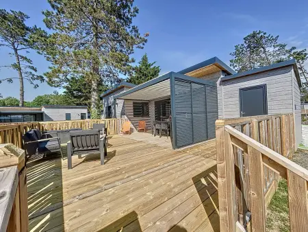 Chalet de standing 6 pers - Piscine chauffée - Proche plage - WIFI - Parking - Terrasse privée - Photo 2