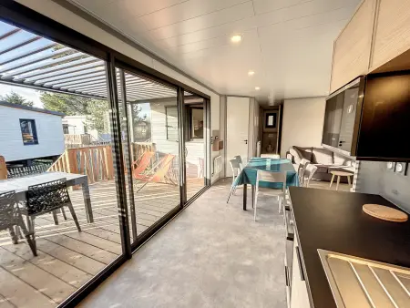 Chalet de standing 6 pers - Piscine chauffée - Proche plage - WIFI - Parking - Terrasse privée - Photo 6