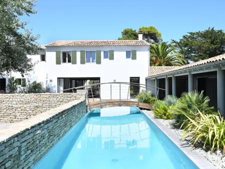 Maison spacieuse avec piscine et accès plage, Maison 10 personnes à Les Portes en Ré - Photo 4