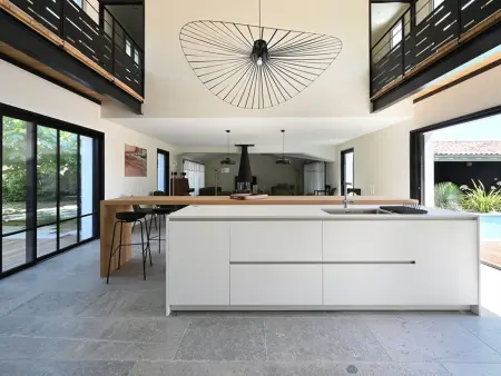 Maison spacieuse avec piscine et accès plage, Maison 10 personnes à Les Portes en Ré - Photo 12