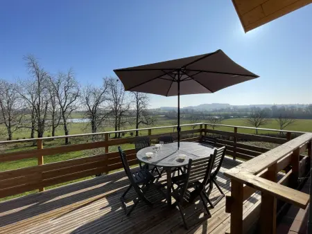 Gîte en nature, terrasse, climatisation, pour 6 personnes - Photo 13