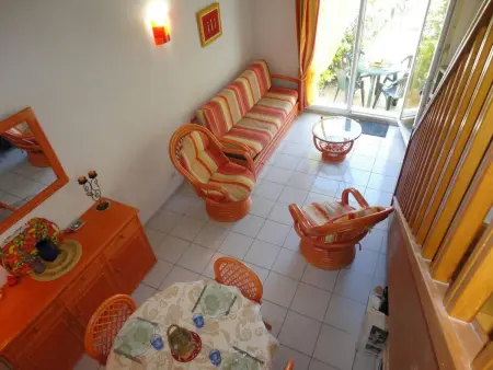 Charmant 2 pièces avec mezzanine, terrasse et piscine - Saint-Pierre-la-Mer, 6 couchages - Photo 8
