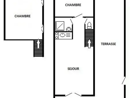 Villa 3 Pièces, Mezzanine, 5 Pers., Clim, Parking, Port Leucate - Photo 19