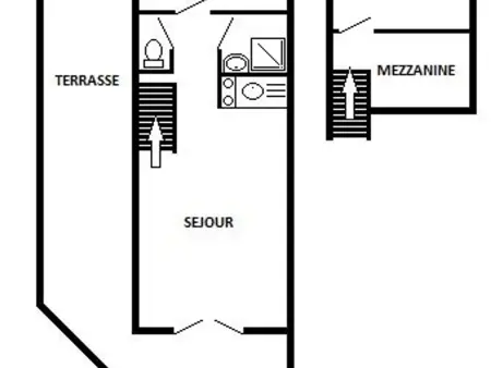 Villa 3 pièces avec mezzanine pour 6 personnes à Port Leucate - Wifi et parking - Photo 11
