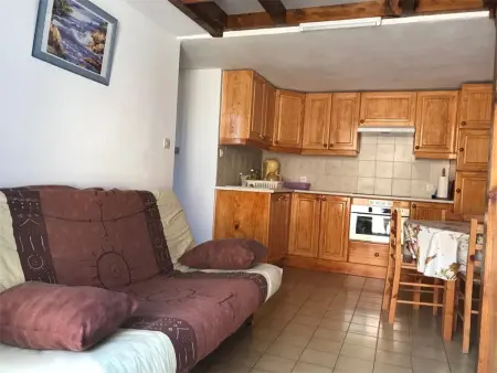 Pavillon T2 Mezzanine, 6 couchages, proche plage, terrasse, parking privé, TV, lave-linge - Photo 2
