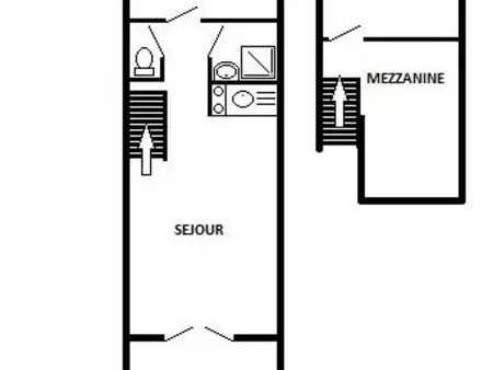 Villa 3 pièces + Mezzanine pour 6 pers. à Port Leucate avec parking - Photo 13