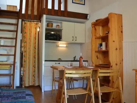 Studio Cabine Mezzanine 4 Pers avec Piscine et Parking - Proche Plage et Centre à Saint Pierre La Mer - Photo 5