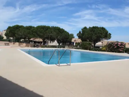 Studio Cabine Mezzanine 4 Pers avec Piscine et Parking - Proche Plage et Centre à Saint Pierre La Mer - Photo 18