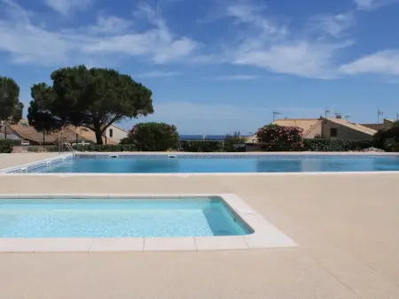 Studio Cabine Mezzanine 4 Pers avec Piscine et Parking - Proche Plage et Centre à Saint Pierre La Mer - Photo 19