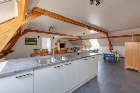 IN DE WOLLEKJES  “slapen bij of tussen de schapen”, Cottage dans une ferme ovine avec gelateria - Photo 12
