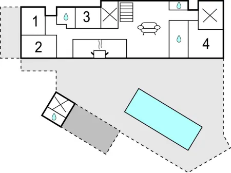 Maison 8 personnes à Montferrier sur Lez - Photo 23