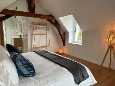 Luxe et sérénité : jacuzzi, sauna, piscine chauffée, home-cinéma et plus près du Mans - Photo 32