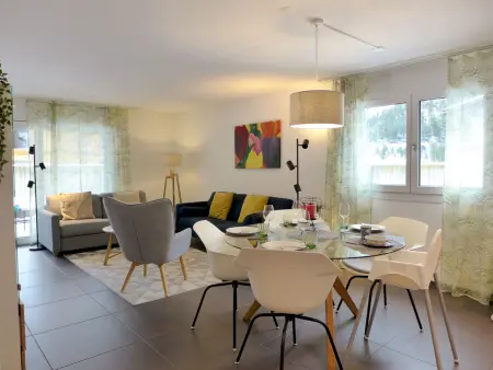 Terrasse, Appartement 4 personnes à Kandersteg - Photo 16