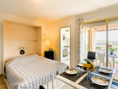 Le Baccara, Appartement 2 personnes à Cagnes sur Mer - Photo 8