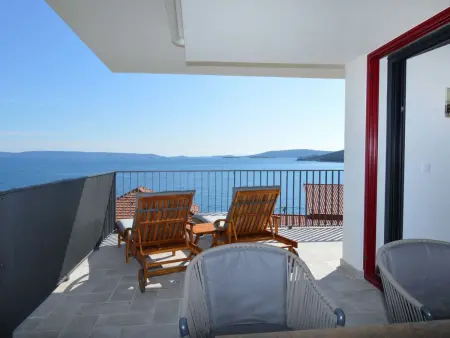 Viva-by the sea-panorama penthouse, Appartement 4 personnes à Trogir Vranjica - Photo 16