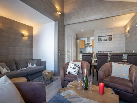 Rond Point des Pistes (Val Claret), Appartement 8 personnes à Tignes - Photo 6