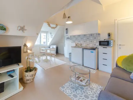 Beach House with lateral seaview, Appartement 2 personnes à De Haan - Photo 2