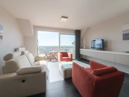 Skyview with parking and balcony, Appartement 4 personnes à Blankenberge - Photo 6
