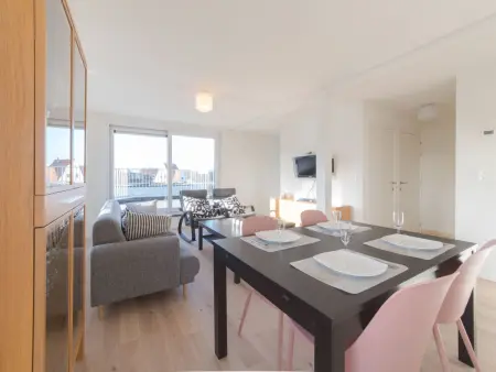 De Zeegloed duplex with parking, Appartement 4 personnes à De Haan - Photo 7