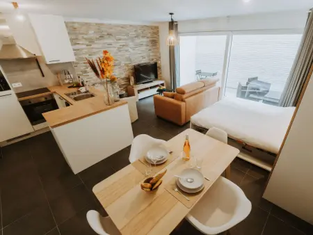 Oasi with parking and terrace, Appartement 2 personnes à Blankenberge - Photo 1