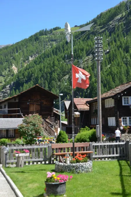 Wiedersehen, Appartement 2 personnes à Saas Grund - Photo 1