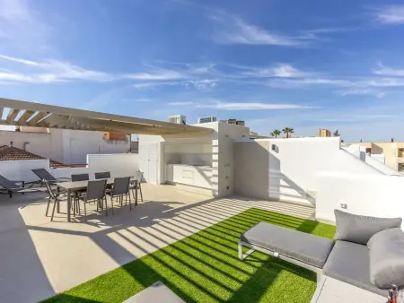 Tropical Beach Penthouse, Appartement 6 personnes à Santiago de la Ribera - Photo 15