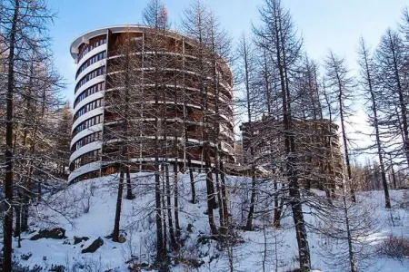Escargot monolocale, Appartement à Cervinia avec accès ski - Photo 35