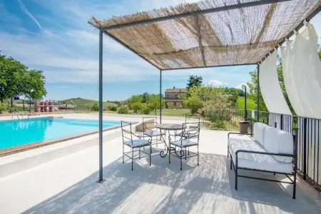 Rosa, Appartement à Marche avec Piscine et BBQ - Photo 13