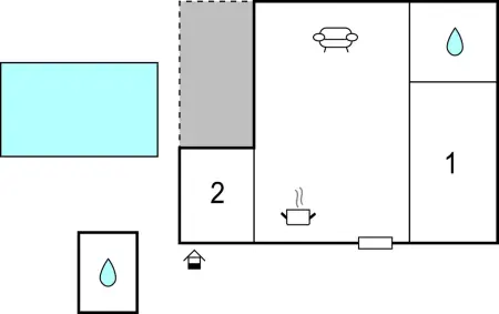 Appartement 6 personnes à Dubrava kod Sibenika - Photo 27