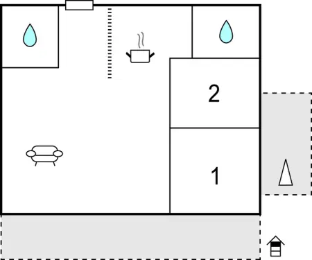 Appartement 6 personnes à Podstrana - Photo 22