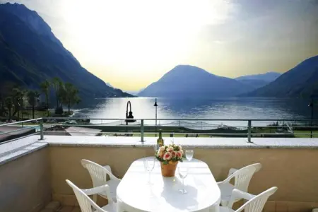 Residence Porto Letizia Porlezza - Villas Studio 4 pax Vista Lago Plus VSLP4 Lake View Plus 8213, Appartement à Porlezza avec vue sur le lac - Photo 20